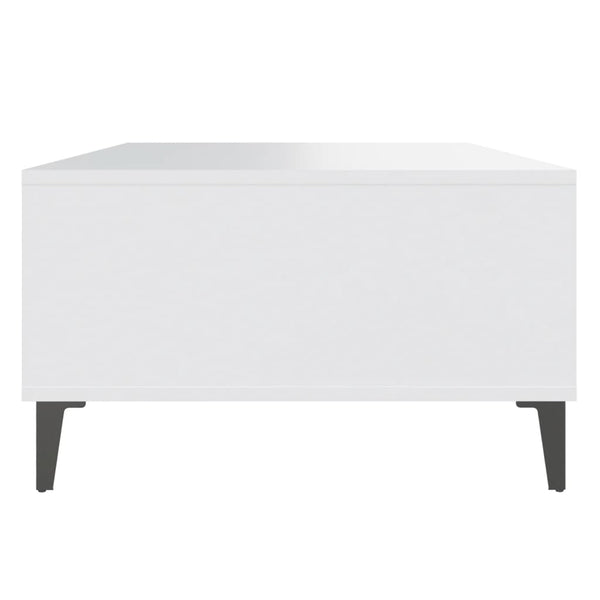 Weißer Couchtisch 103,5 cm