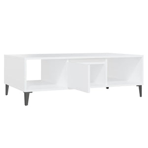 Weißer Couchtisch 103,5 cm