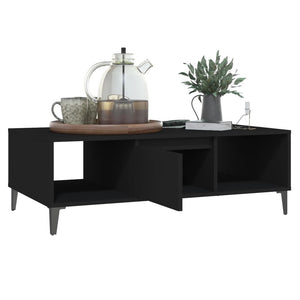 Schwarzer Couchtisch 103,5 cm