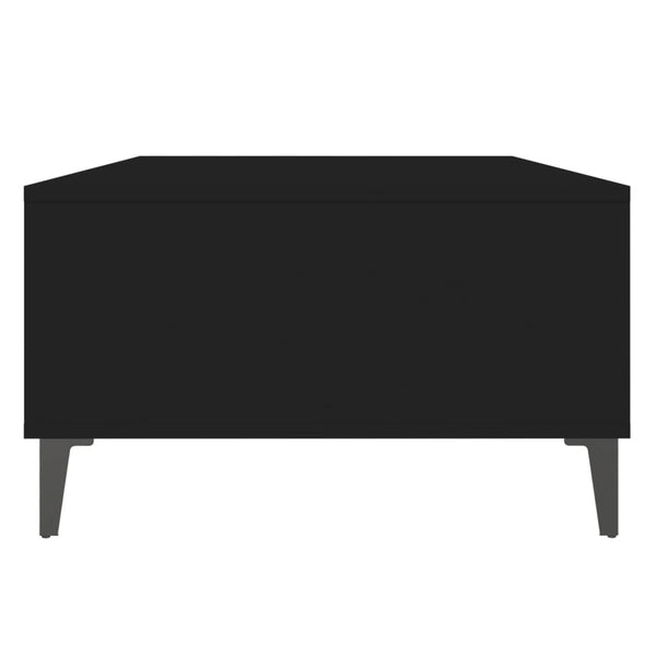 Schwarzer Couchtisch 103,5 cm
