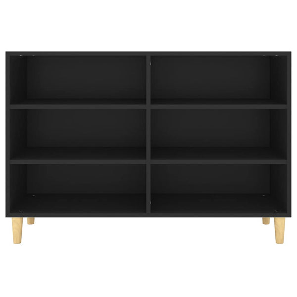 Schwarzes Sideboard 103,5 cm