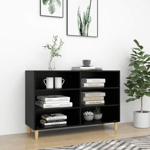 Schwarzes Sideboard 103,5 cm