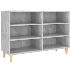Betongraues Sideboard 103,5 cm