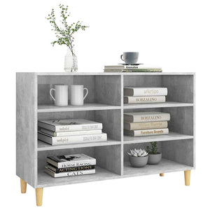 Betongraues Sideboard 103,5 cm