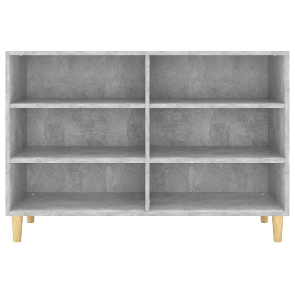 Betongraues Sideboard 103,5 cm