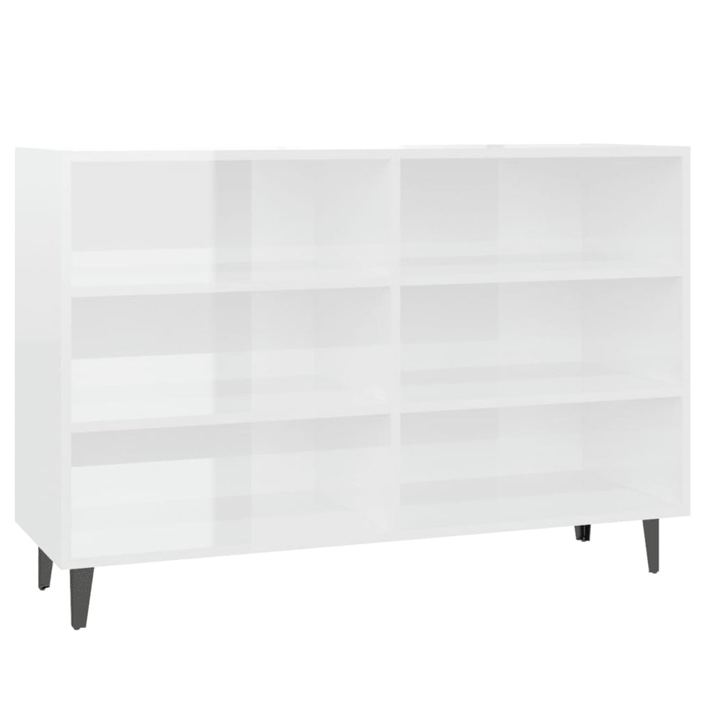 Hochglanz Weißes Sideboard 103,5 cm