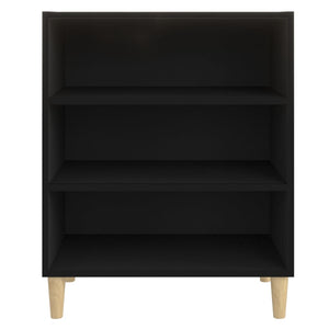 Schwarzes Sideboard 57x35x70 cm