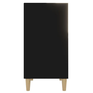 Schwarzes Sideboard 57x35x70 cm