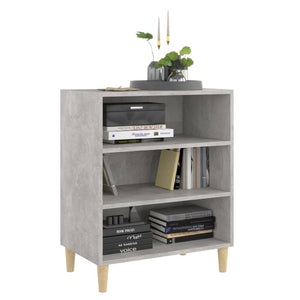 Betongraues Sideboard 57x35x70 cm