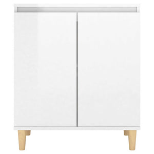 Hochglanz Sideboard Weiß 60x35x70 cm