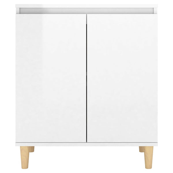 Hochglanz Sideboard Weiß 60x35x70 cm