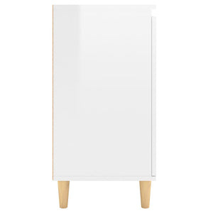 Hochglanz Sideboard Weiß 60x35x70 cm
