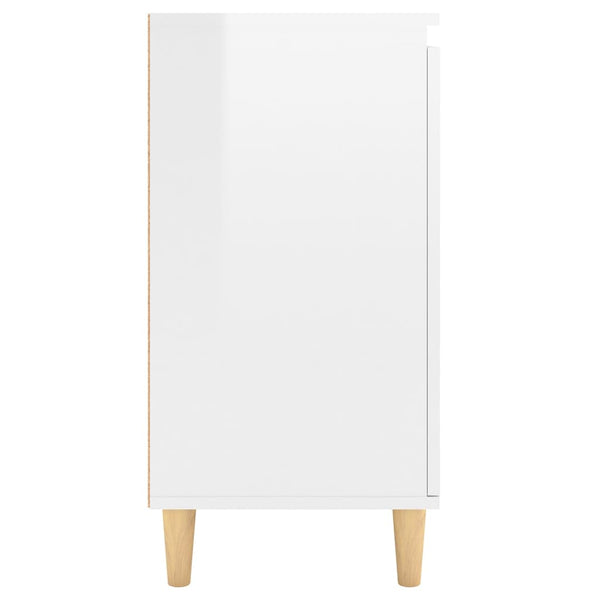 Hochglanz Sideboard Weiß 60x35x70 cm