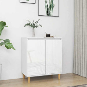 Hochglanz Sideboard Weiß 60x35x70 cm