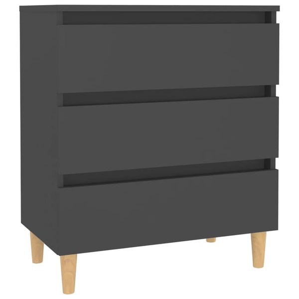 Graues Sideboard 60 cm