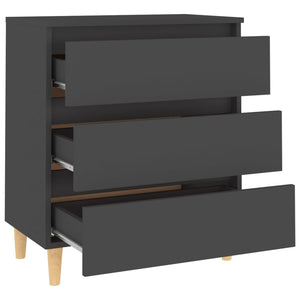 Graues Sideboard 60 cm