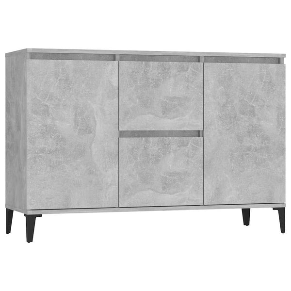 Betongraues Sideboard 102 cm