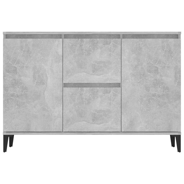 Betongraues Sideboard 102 cm