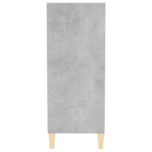 Betongraues Sideboard 57x35x90 cm