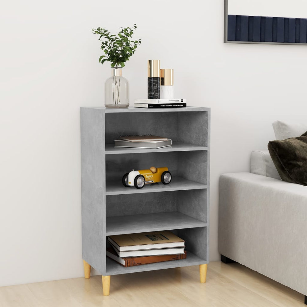 Betongraues Sideboard 57x35x90 cm