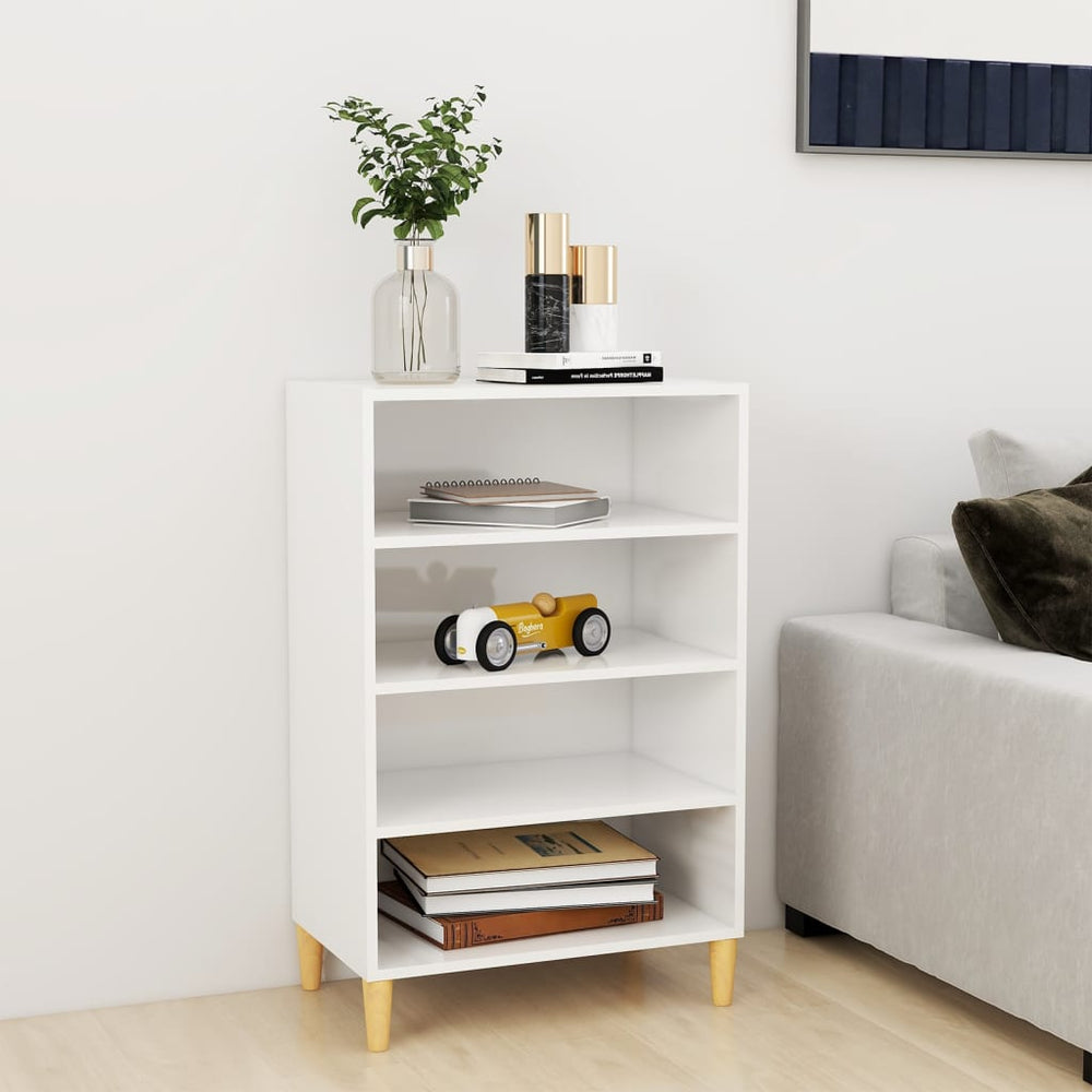 Hochglanz Sideboard Weiß 90cm