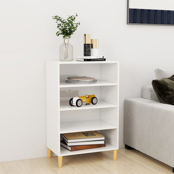 Hochglanz Sideboard Weiß 90cm