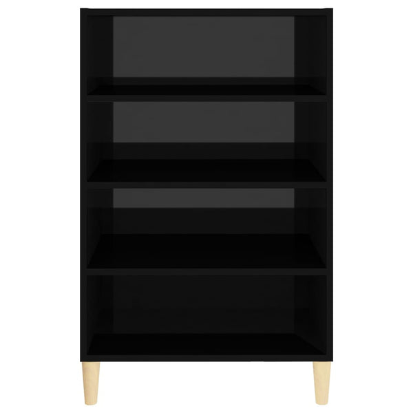 Hochglanz Sideboard Schwarz 90cm