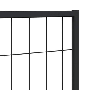 Hundezwinger Schwarz 300x100x70 cm Stahl
