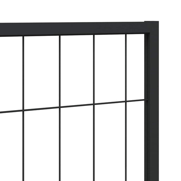 Hundezwinger Schwarz 300x100x70 cm Stahl