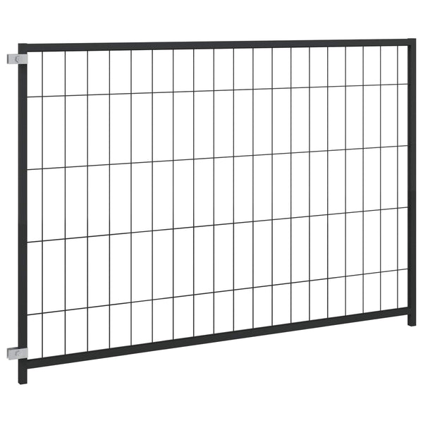 Hundezwinger Schwarz 300x100x70 cm Stahl