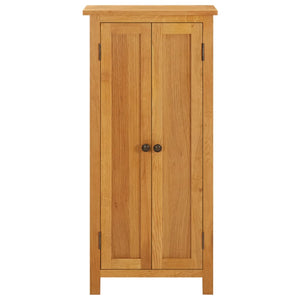Massivholz Schrank Eiche 50x22x110 cm
