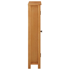 Massivholz Schrank Eiche 50x22x110 cm