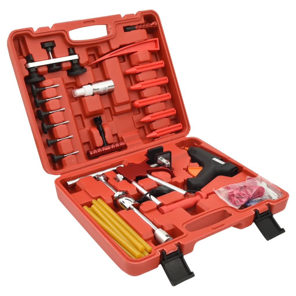 42-tlg. Ausbeulwerkzeug-Set mit Aufbewahrungsbox