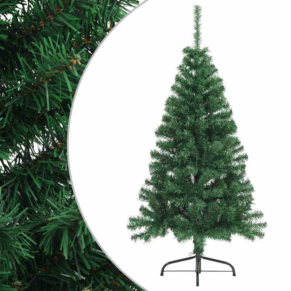 Halber Weihnachtsbaum Grün 120cm