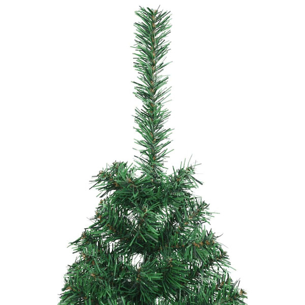 Halber Weihnachtsbaum Grün 120cm