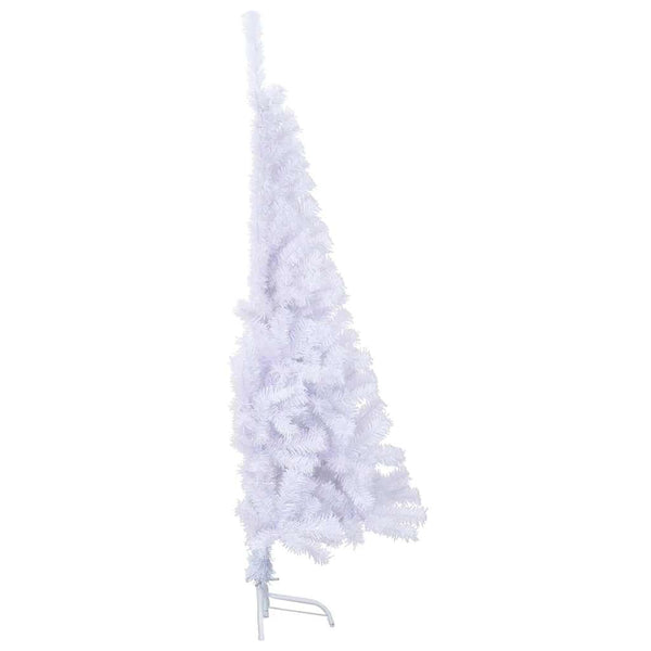 Halb Weihnachtsbaum Künstlich Weiß 150cm