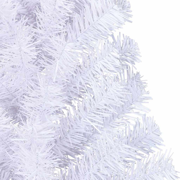 Halb Weihnachtsbaum Künstlich Weiß 150cm