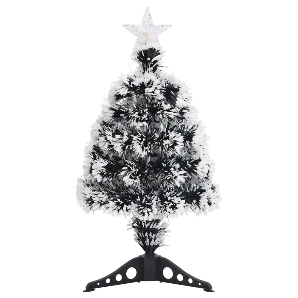 Weihnachtsbaum mit LED und Glasfaser, 64cm
