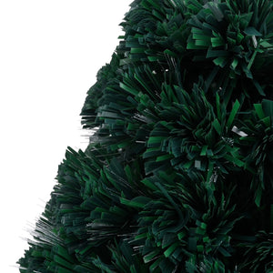 Vorbeleuchteter Glasfaser-Weihnachtsbaum mit LED, 64 cm
