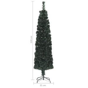 Schlanker Glasfaser Weihnachtsbaum 120cm