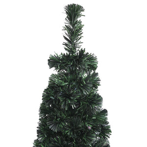 Schlanker Kunst Weihnachtsbaum 150cm mit Glasfaser