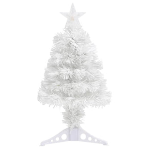 Weihnachtsbaum Künstlich Weiß mit LED 64cm
