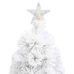 Weihnachtsbaum Künstlich Weiß mit LED 64cm