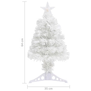 Weihnachtsbaum Künstlich Weiß mit LED 64cm