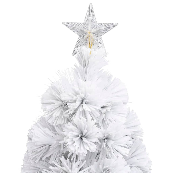 Weihnachtsbaum Künstlich Weiß 150cm mit Beleuchtung