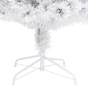Weihnachtsbaum Künstlich Weiß 150cm mit Beleuchtung