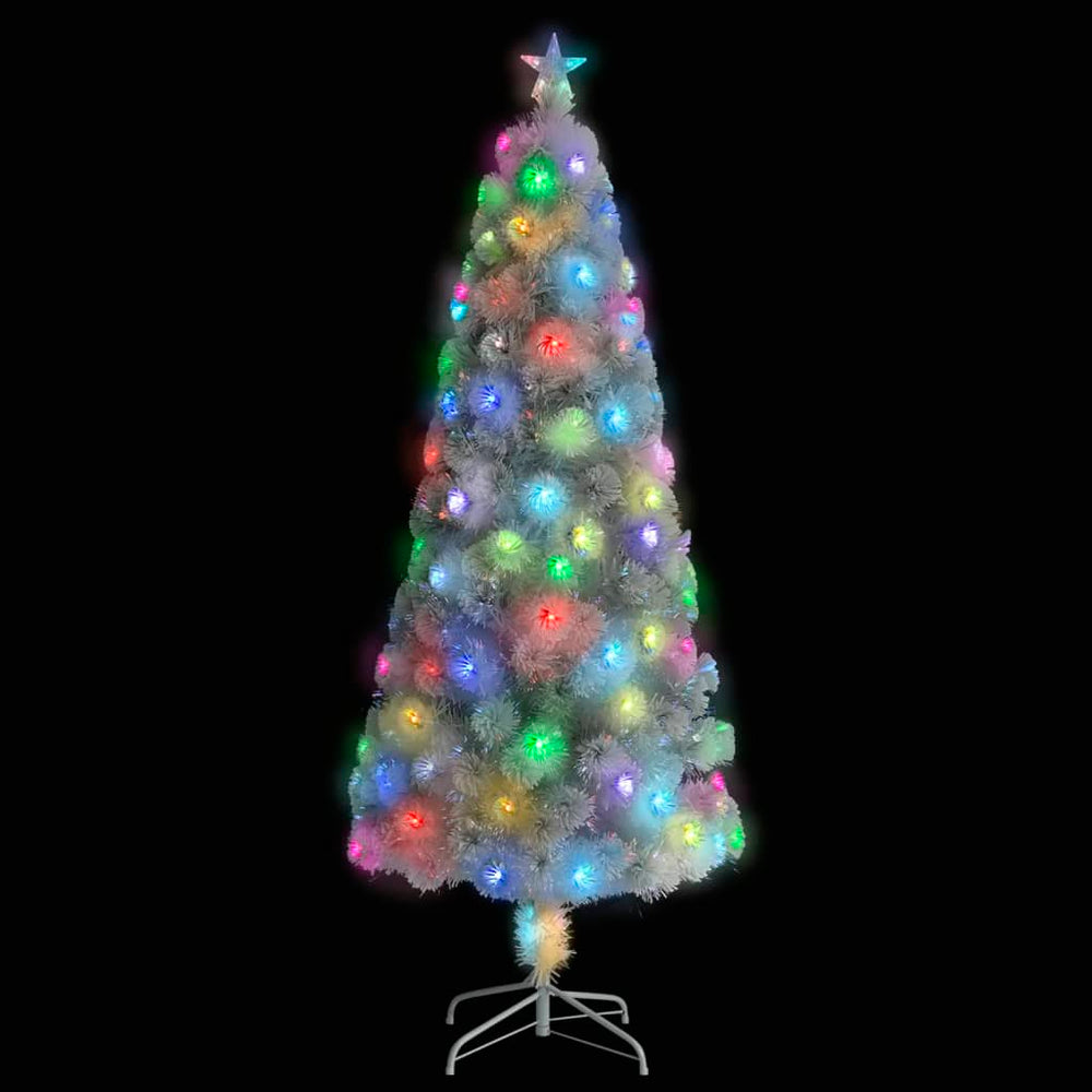 Weihnachtsbaum Künstlich Weiß 240cm mit Beleuchtung