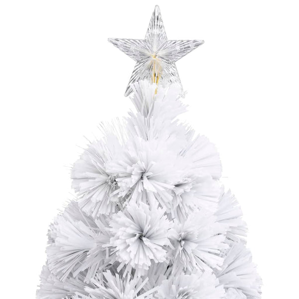 Weihnachtsbaum Künstlich Weiß 240cm mit Beleuchtung