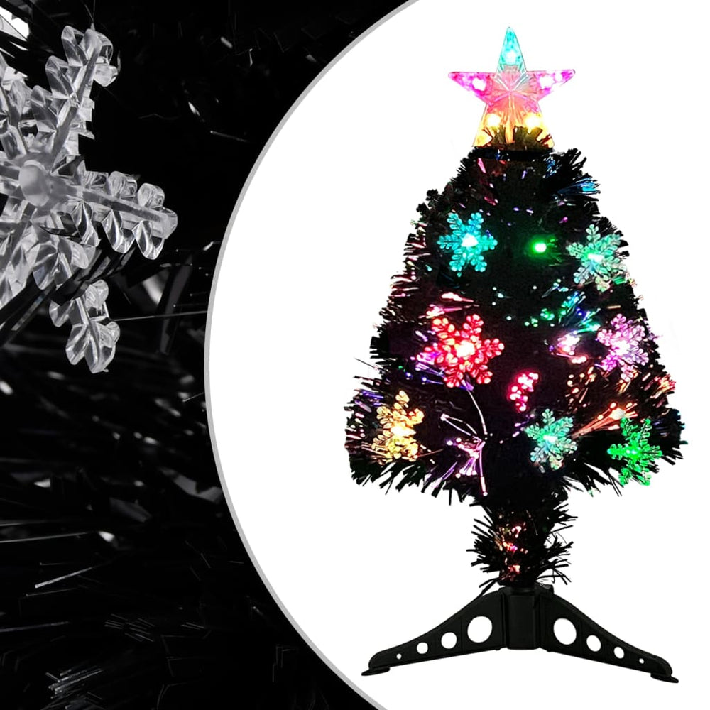 LED-Weihnachtsbaum Schwarz 64cm