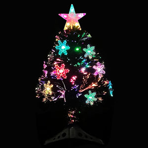 LED-Weihnachtsbaum Schwarz 64cm
